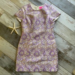 Lilly Pulitzer Gail Shift Dress Lilac Verbena
